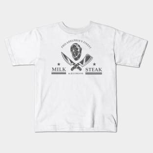 Philadelphia milk steak Kids T-Shirt